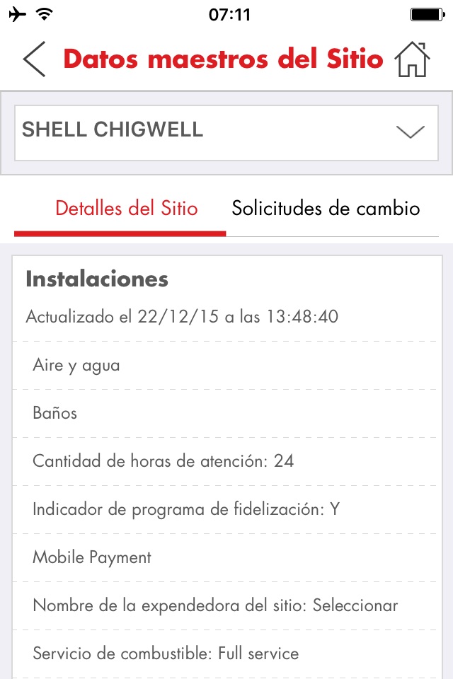 Shell Retail Site Manager screenshot 2