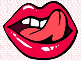 Lusty Lips : Stickers