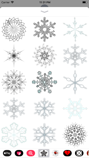 Snowflake Sticker Pack(圖3)-速報App