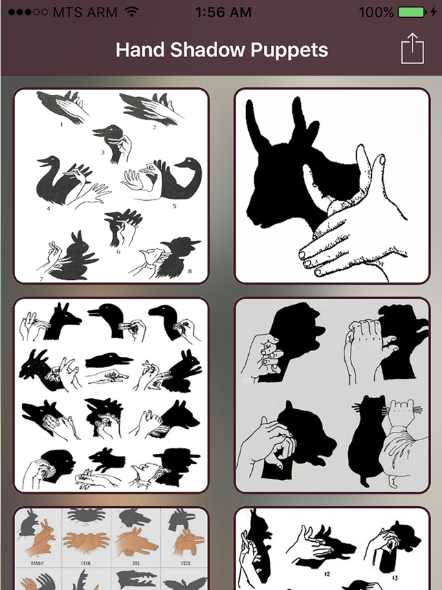 ‎Hands Shadow Puppets Screenshot