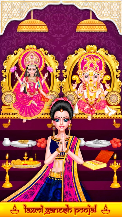 Indian Doll Diwali Celebration screenshot 2