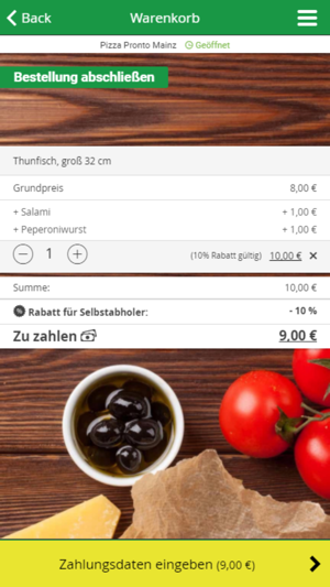 Pizza Pronto Mainz(圖2)-速報App