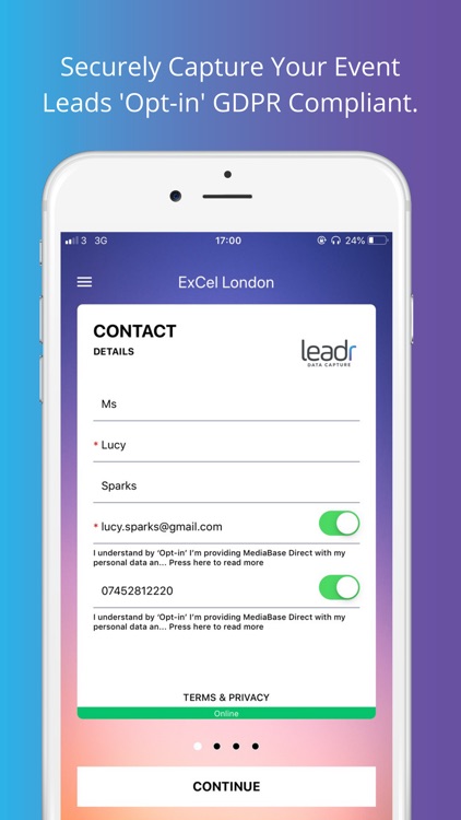 leadr Data Capture