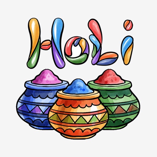 Holi Festival Stickers icon