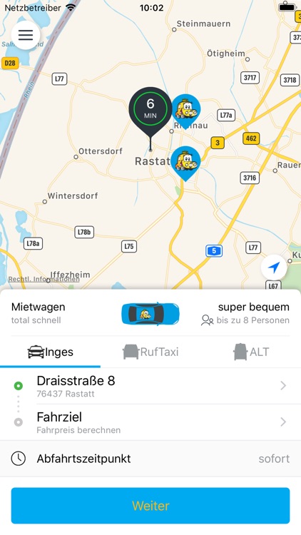 Inge's Personenbeförderung