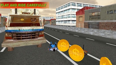 Bicycle In Traffic screenshot 3