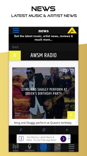 AWSM Radio(圖4)-速報App