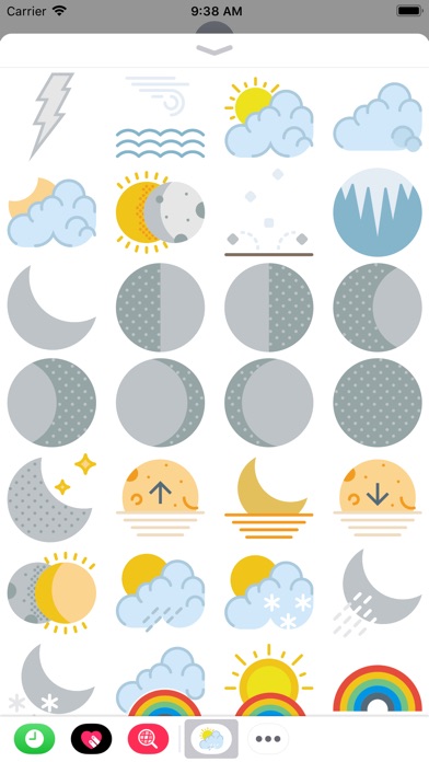 The Weather Sticker Pack screenshot 2