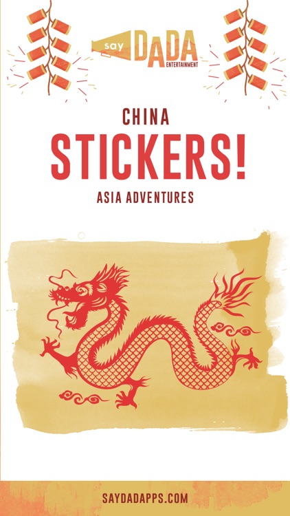 China Stickers - My Asian Adventure