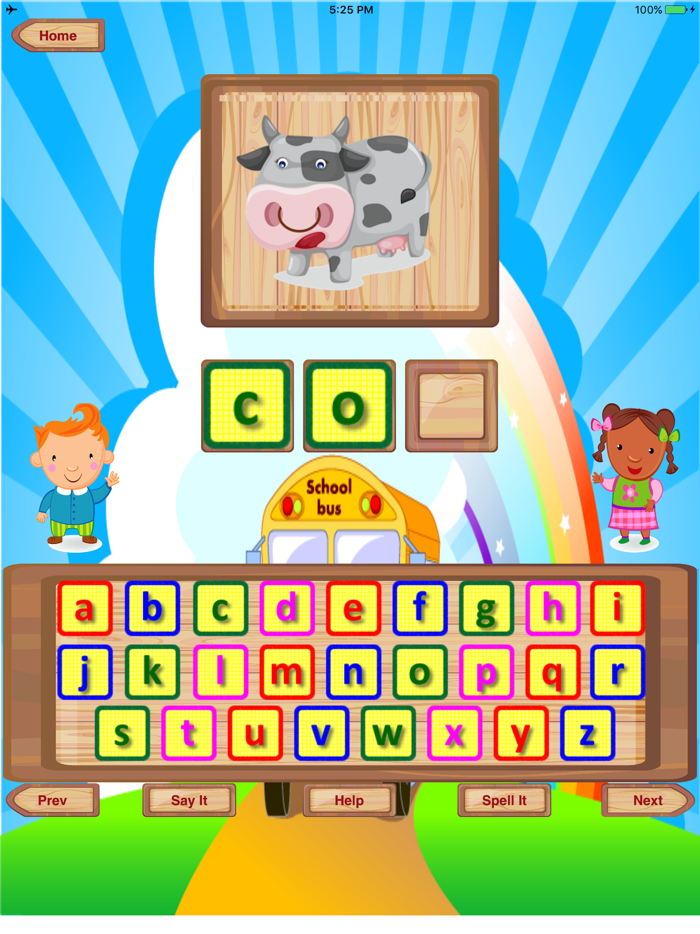 A1 Sight Word Spelling App