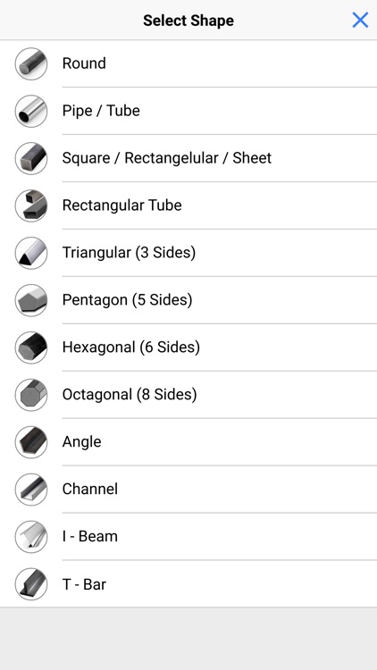 Metallo - Metal Weight Calc screenshot-3