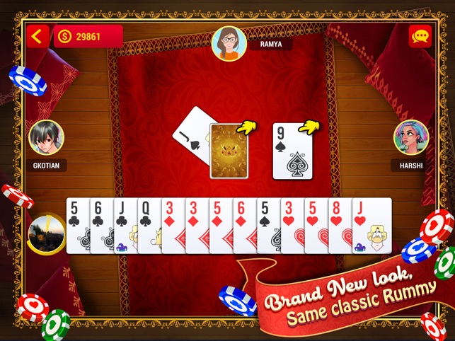Rummy king free online card slots games