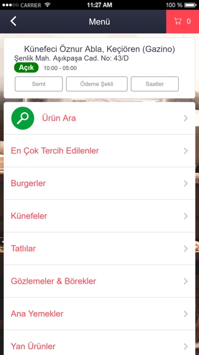 Künefeci Öznur Abla screenshot 2