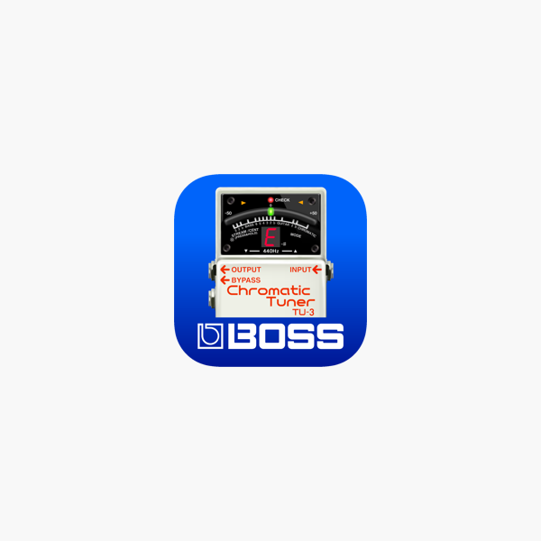 Chromatic guitar tuner app