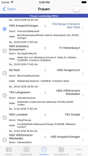 TV Bergen-Enkheim Handball(圖2)-速報App