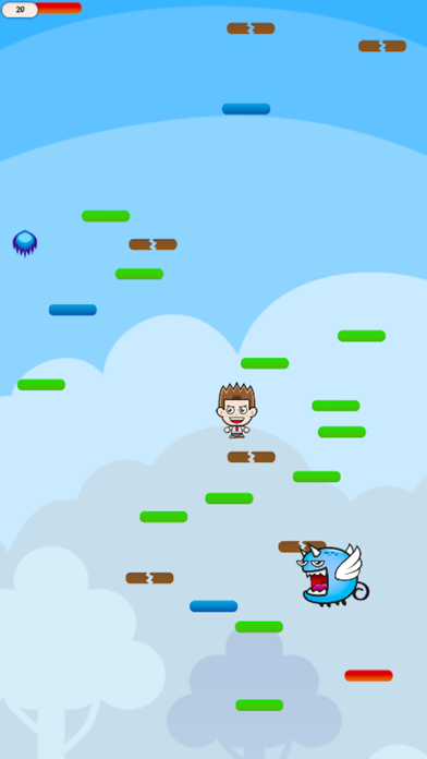 Dude Jump 2D screenshot 2