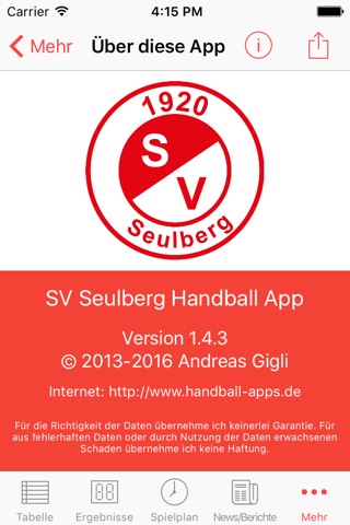 SV Seulberg Handball screenshot 4