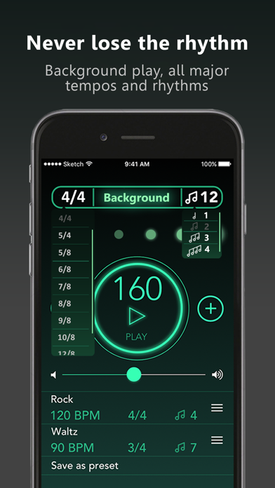Metrónomo: Tap Tempo MúsicaCaptura de pantalla de4