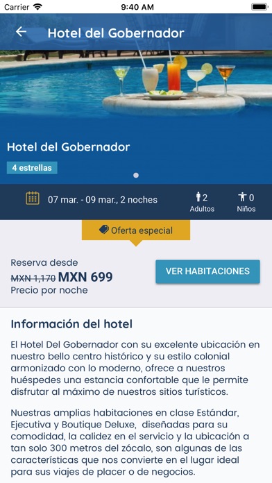 Hoteles Yucatán screenshot 3