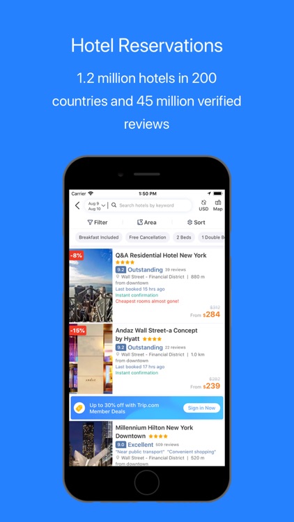 Trip.com – Flights & Hotels screenshot-3
