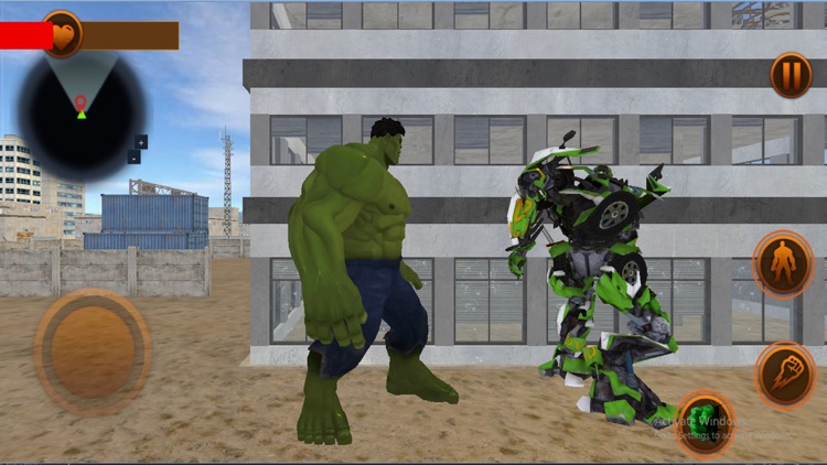 Superhero War vs Robot Rit