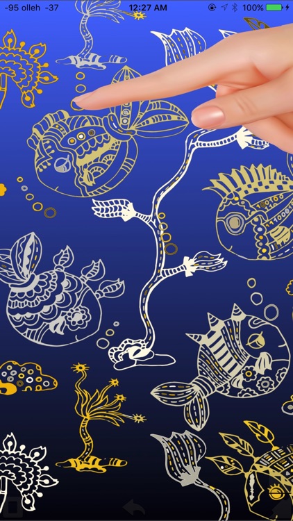 Coloring Game Book sea animals screenshot-3