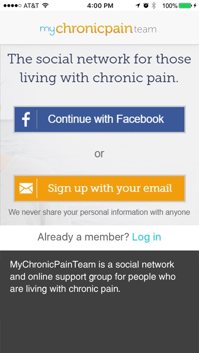 Chronic Pain Support screenshot 2
