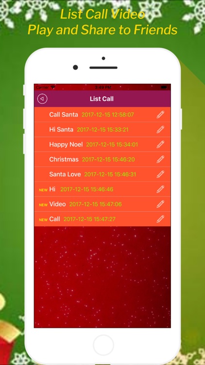 Video Call Santa & Message screenshot-4