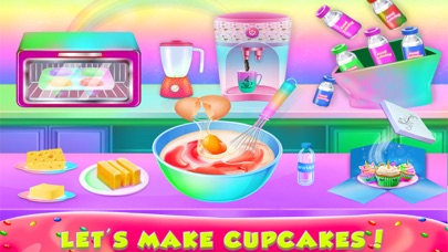 ユニコーン 虹 カップケーキのおすすめ画像2