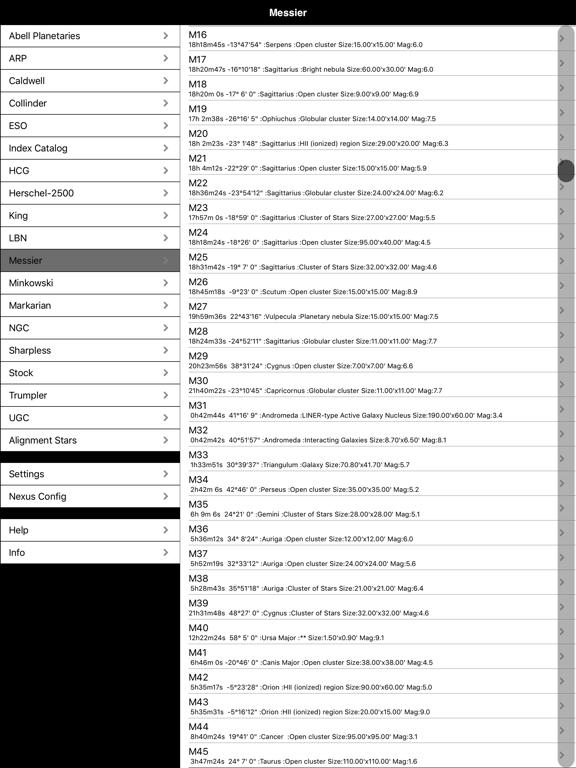 Screenshot #5 pour Deep Sky Browser