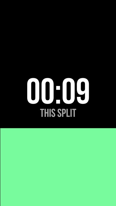 Split - a HIIT interval timer screenshot 3