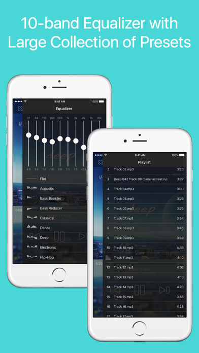Equalizer Pro - Music Player with 10-band EQ Screenshot 2