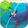Turtle vs blue whale 2k-17