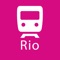 Icon Rio de Janeiro Rail Map Lite