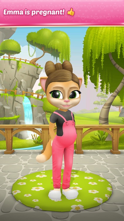 Pregnant Talking Cat Emma screenshot-0