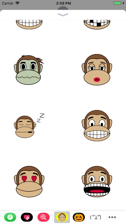 Monkey Emoji Stickers screenshot-3