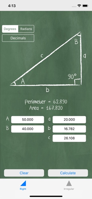 Triangle Solver - Trigonometry