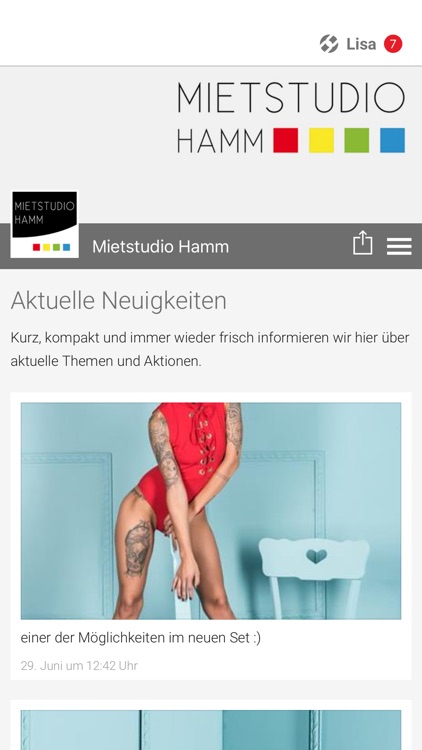 Mietstudio Hamm