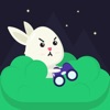 Fluffy - kawaii bunny stickers