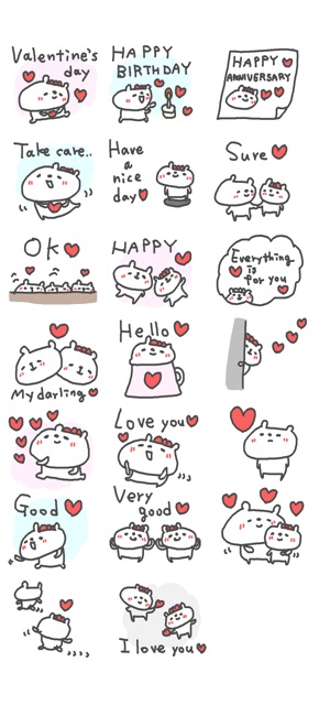 LOVELOVELOVE BEAR STICKERS!!(圖2)-速報App