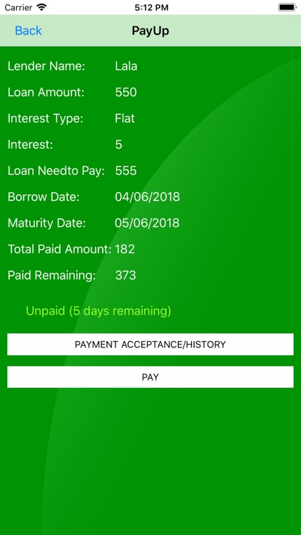 PayUp Loan Manager screenshot-4