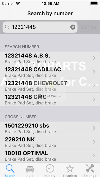 Autoparts for Cadillac