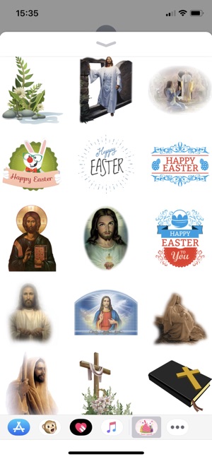 Easter Bunny - Cute Stickers(圖2)-速報App