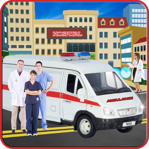 Ambulance Parking Game 2k17 icon