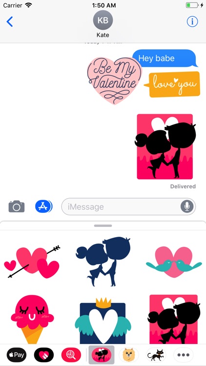 Super Valentine's Day Stickers