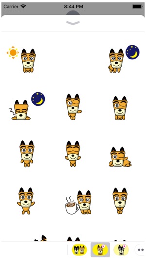 TF-Dog 10 Animation Stickers