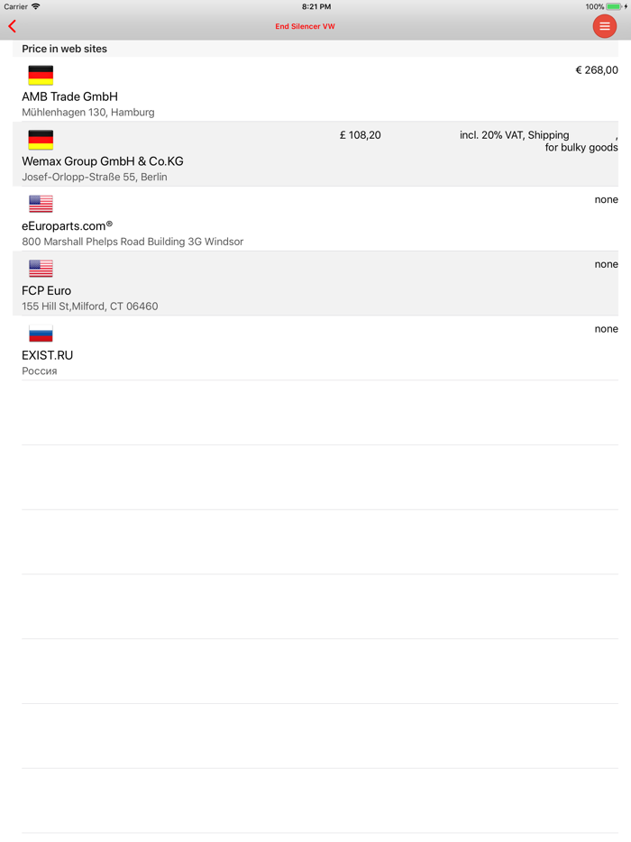 AutoParts VW Golf Plus