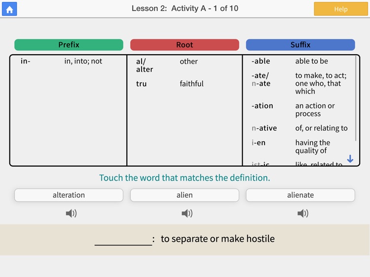 Word Roots Level 2 Lite