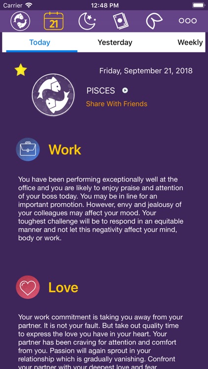 Daily Horoscope - Astrology !