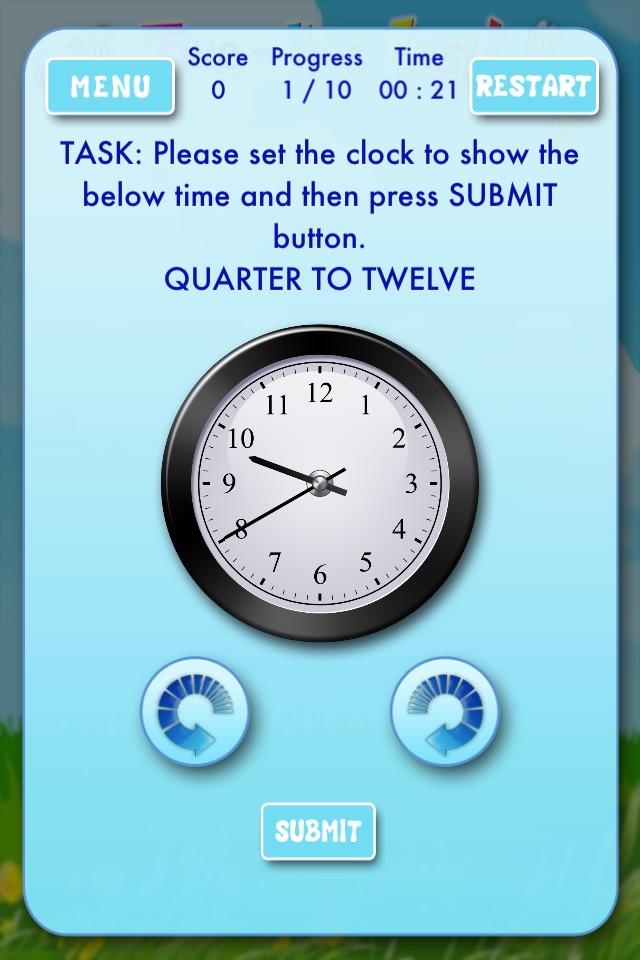 Telling Time - It's Easy screenshot 2